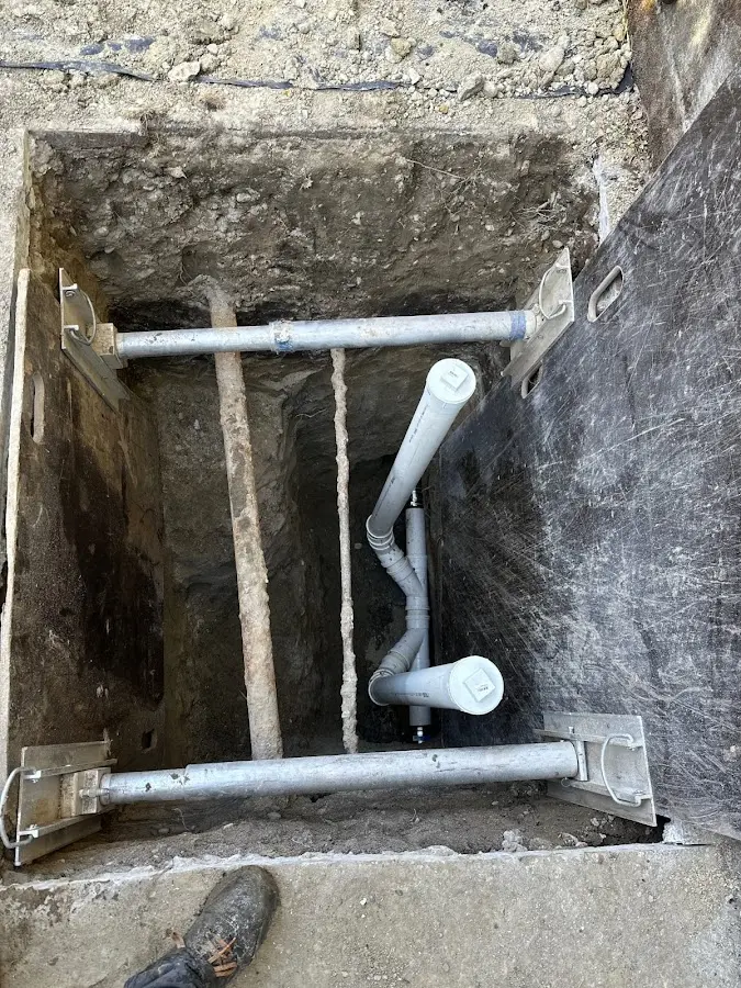 Experienced plumber completing Gas Line Repair work in Kenosha
